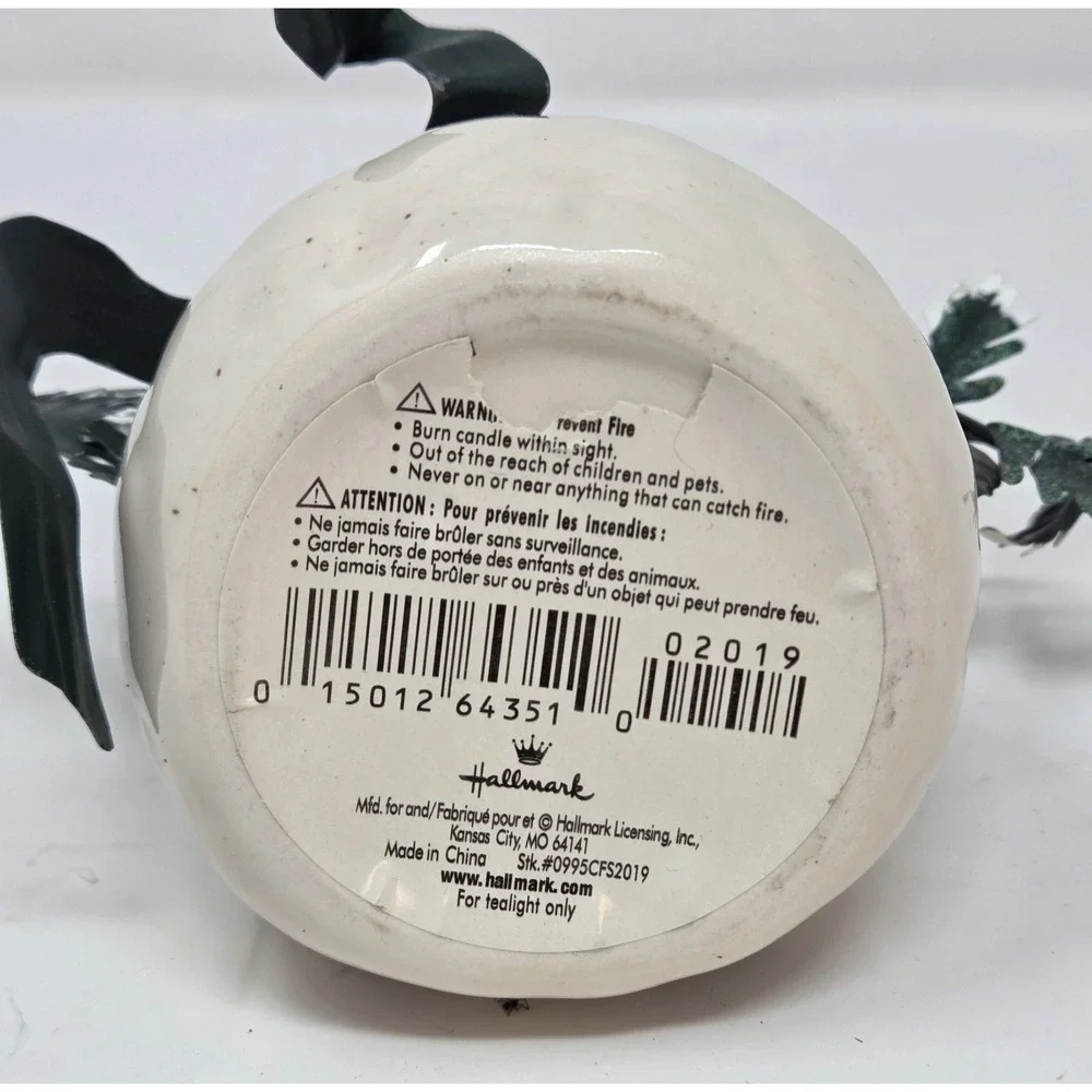 Hallmark ceramic snowman